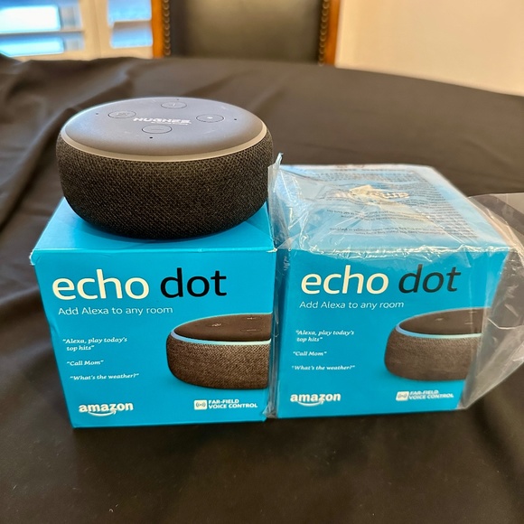 3rd Generation Echo Dot Box Echo Dot Two (3rd Gen) Portable Speakers